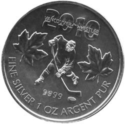 2010 CANADA SILVER MAPLE LEAF-OLYMPICS-PROOF LIKE