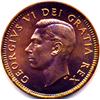 Image 1 : HIGH GRADE 1948 CANADA SMALL CENT-CH BU+RED TONED