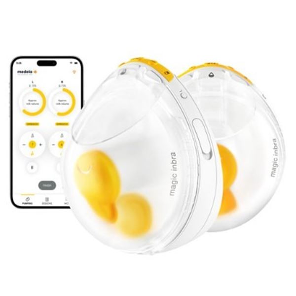MEDELA MAGIC INBRA HANDS FREE BREAST PUMP - TESTED WORKING, RETAIL $499
