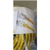 Image 3 : NEW HEAVY DUTY LIGHTED 200FT YELLOW EXTENSION CORD. 10AWG/3C