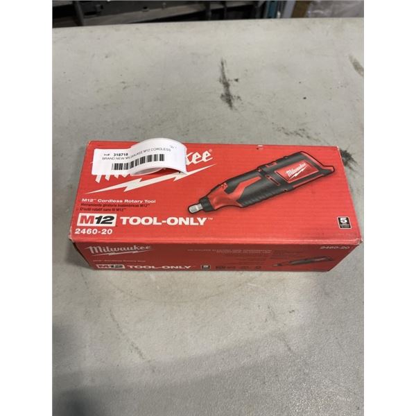 BRAND NEW MILWAUKEE M12 CORDLESS ROTARY TOOL