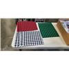 Image 3 : CASE OF NEW 12x12" PLAID FABRIC SHEETS