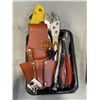 Image 4 : 3 TRAYS OF ASSORTED TOOLS AND DRILL