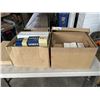 Image 1 : 2 BOXES OF NEW OLD STOCK HINGES AND DOOR HARDWARE