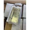 Image 4 : 2 BOXES OF NEW OLD STOCK HINGES AND DOOR HARDWARE