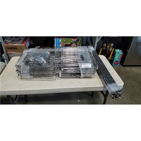 2 WIRE SHELVING UNITS