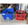 Image 1 : CRATE OF BODY SHOP TOOLS AND TORCH ROD W/ HOSE