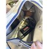 Image 5 : ASSORTED COMPUTER ELECTRONICS, AND LABATTS BAG WITH DRILL