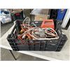 Image 2 : BASKET OF ELECTRICAL AND EXTENSION CORDS