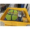 Image 2 : TOTE W/ LID FULL OF NEW OLD STOCK
