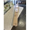 Image 1 : 2 PACK BROWN CURTAIN RODS. 72" - 144"