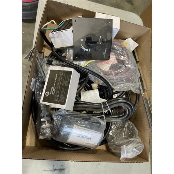 ASSORTED NEW BBQ AND PROPANE HOSES AND PARTS