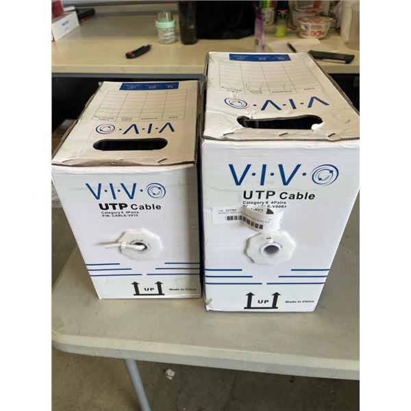 APPROX 750FT UTP CABLE CATEGORY 6 4 PAIRS