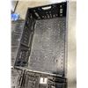 Image 2 : STACK OF FOLDING CRATES