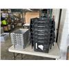 Image 1 : LOT OF TOTES W/ BUILT IN LIDS