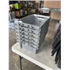 Image 2 : LOT OF TOTES W/ BUILT IN LIDS