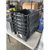 Image 3 : LOT OF TOTES W/ BUILT IN LIDS