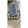 Image 1 : SEAHAWK INFLATEABLE RAFT W/ PADDLE - NEVER USED