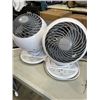 Image 2 : TWO WOOZOO TABLE FANS AND SEVILLE CLASSIC TOWER FAN ALL WORKING