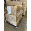 Image 1 : PALLET OF ASSORTED NEW LIGHTING, CEILING FIXTURE AND CHEANDELIERS, PEDANTS ETC