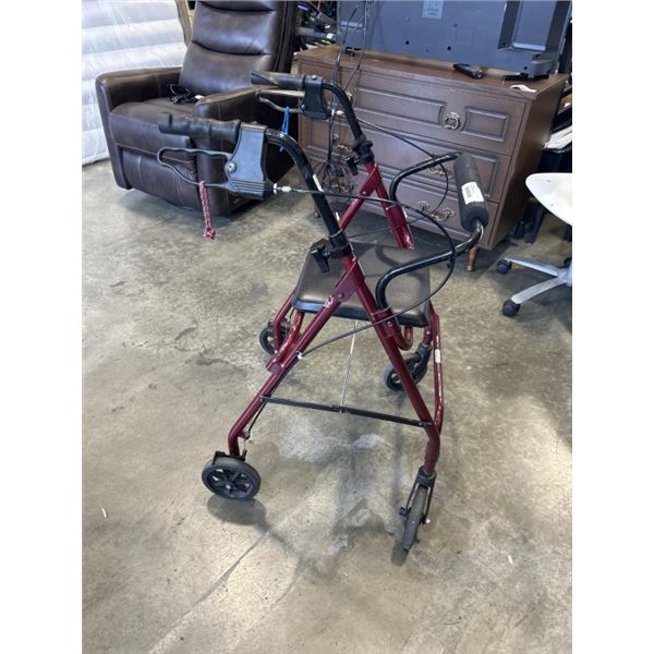 FOLDING MOBILITY WALKER