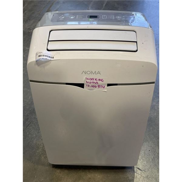 NOMA 10,000 BTU AIR CONDITIONER, NO ACCESSORIES