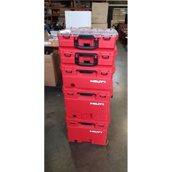 6PC HILITI PROKIT BOXES