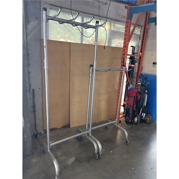 2 PROGRESSION FITNESS ROLLING RACKS