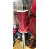 Image 2 : GOLF BAG OF LH SLAZENGER IRONS, WILSON DRIVERS WITH GOLFBALL SHAGGER OF EXPERIENCED GOLF BALLS
