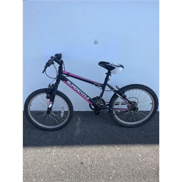 PINK/ BLACK SUPERCYCLE BIKE