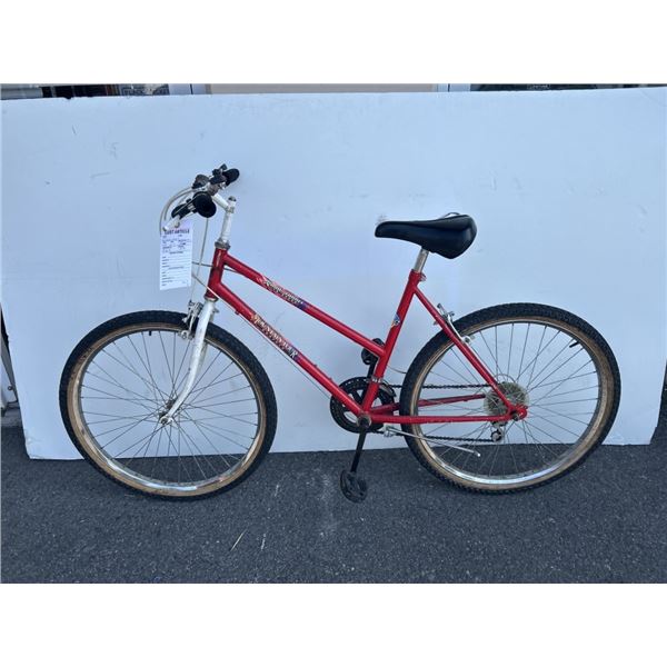 RED MOUNTAINER BIKE