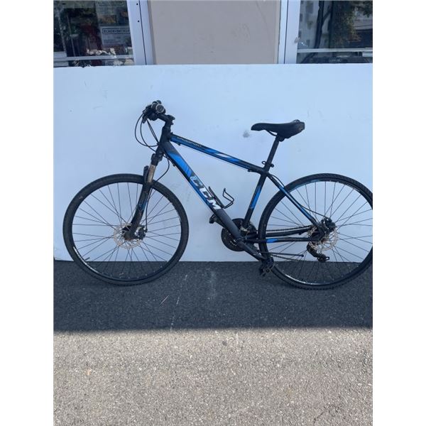 BLACK/ BLUE CCM BIKE
