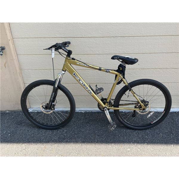 GOLD KONA BIKE