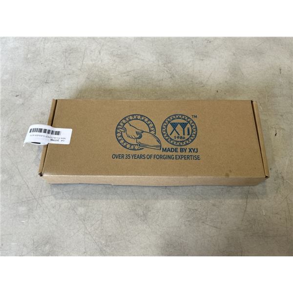 NEW XYJ BUTCHER CLEAVER WITH LEATHER CASE