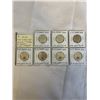 Image 1 : 7 - 2025 FIFA WORLD CUP $1 COINS, 4 COLOURED, 3 NON COLOURED