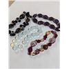 Image 1 : 6 MISC GLASS BEADS BRACELET
