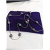 Image 1 : GENUINE BLACK PEARL NECKLACE