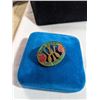 Image 1 : ANTIQUE ENAMEL PATTORINI BIRMINGHAM BROOCH
