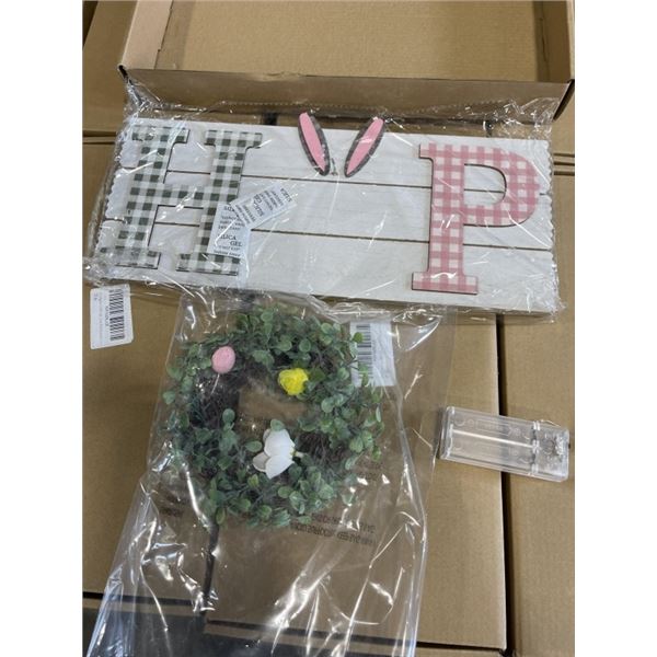 12 BRAND NEW LIGHT UP SPRING THEMED SIGNS