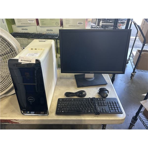 DELL XPS I7 DESKTOP COMPUTER WITH WINDOWS 10 UPDATES, READY TO USE WITH KEYBOARD, MOUSE AND MONITOR