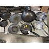 Image 1 : BOX OF ALL CLAD PANS AND WOK