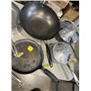 Image 3 : BOX OF ALL CLAD PANS AND WOK
