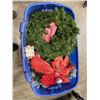 Image 4 : LARGE TOTE OF CHRISTMAS DECOR