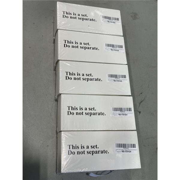 5 CASES OF NEW PLAYING CARDS, 12 PER CASE