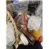 Image 6 : 2 BOXES OF ASSORTED DECOR, SUNGFLASSES, SOME NEW