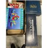 Image 4 : 4 BOXES OF COLLECTIBLES, BOARD GAMES, CHINA, ETC