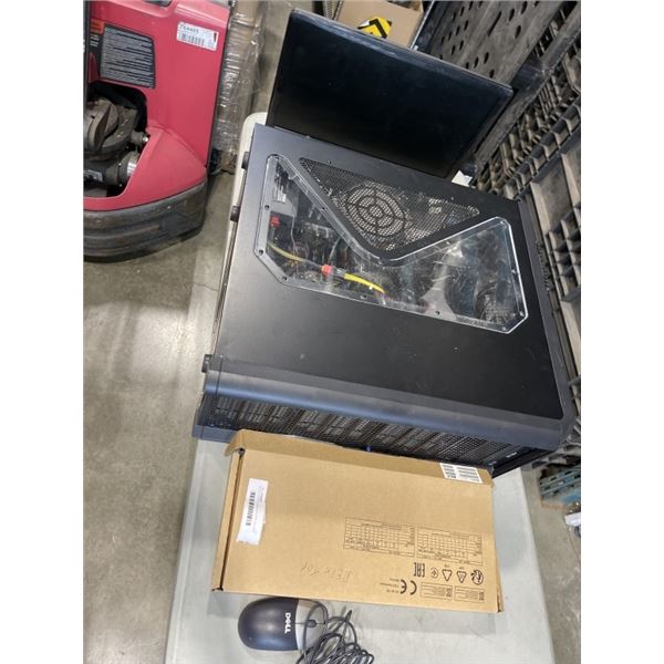 ANTEC COMPUTER W/ MONITOR AND NEW KEYBOARD