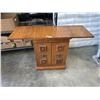 Image 2 : VINTAGE OAK DROP SIDE SERVING CABINET