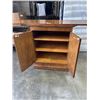 Image 3 : VINTAGE OAK DROP SIDE SERVING CABINET