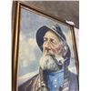 Image 2 : FISHERMAN OIL PAINTING SIGNED HARROLD